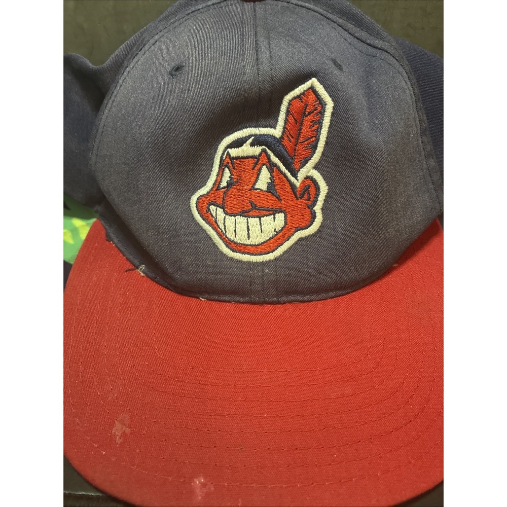 VTG Cleveland Indians Hat Guardians Wahoo Snapback Outdoor Cap MLB Baseball
